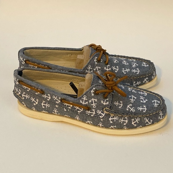 NEW Sperry anchor top siders / boat shoes - 7.5 - Picture 6 of 8